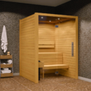Auroom Cala Glass Cabin Sauna Kit