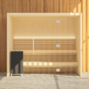 Auroom Emma Glass Cabin Sauna Kit