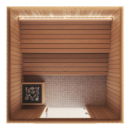 Auroom Emma Wood Cabin Sauna Kit