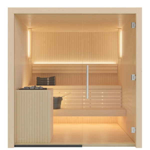 Auroom Libera Glass Cabin Sauna Kit