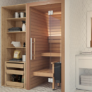 Auroom Cala Glass Mini Sauna Kit