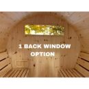 True North 8 Person 10' Long Barrel Sauna