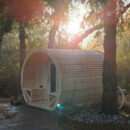 True North Schooner 2-8 Person Outdoor Barrel Sauna