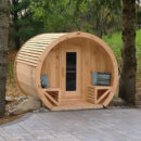 True North Schooner 2-8 Person Outdoor Barrel Sauna